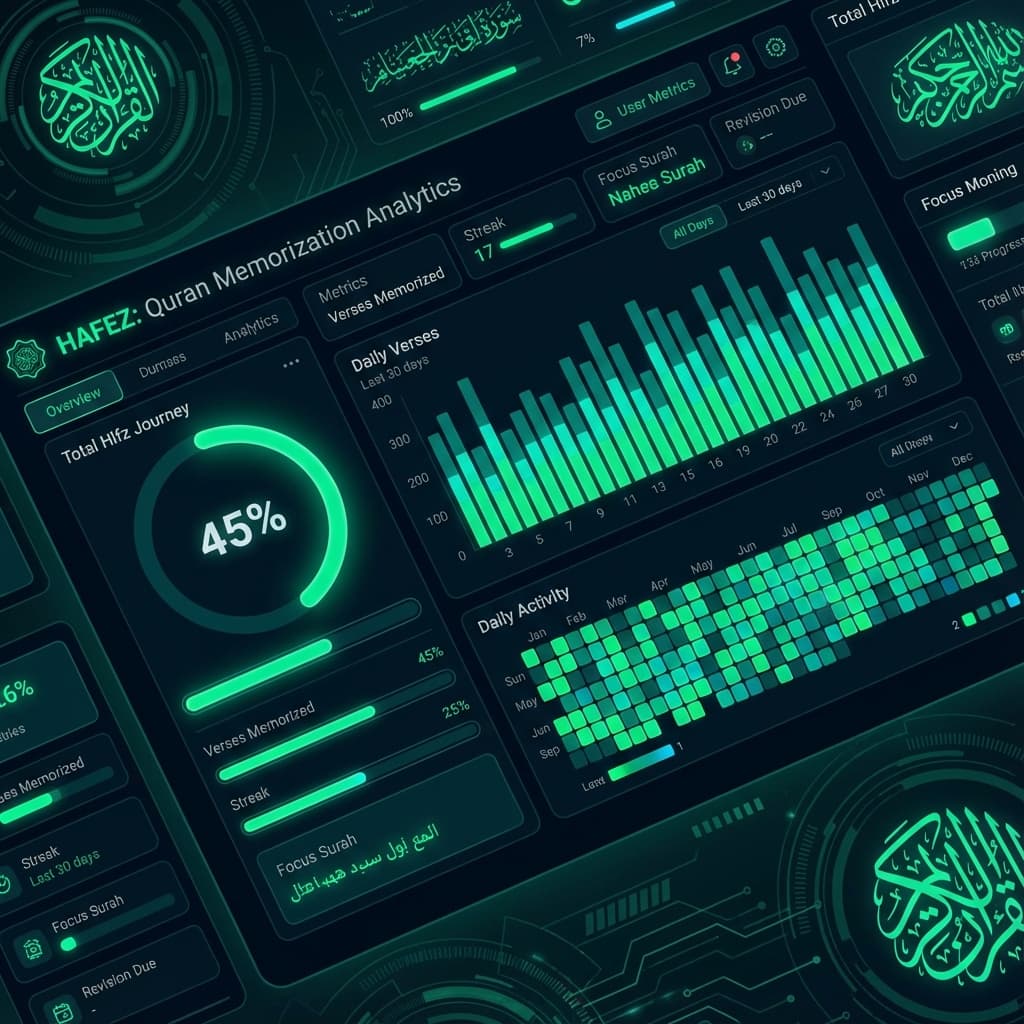 iHafidh Detailed Statistics Analytics Dashboard